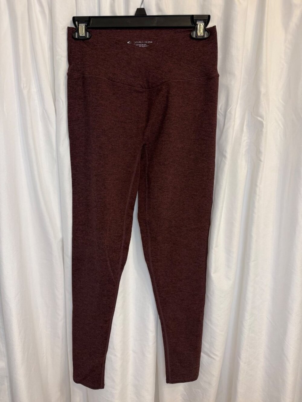 Ptula Maroon Sculpt Leggings L-26